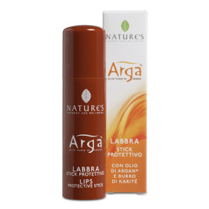 BIOS LINE SpA Argà Stick Labbra 5,7ml - Protettivo Labbra con Olio di Argan e Burro di Karitè