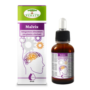 RENACO ITALIA R.I. GROUP Srl Renaco Malvix - Integratore Antiossidante - Flacone da 50ml