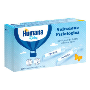 HUMANA ITALIA SpA Humana, Soluzione Fisiologica Monodose, 20 x 5 ml