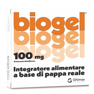 GHIMAS SpA BIOGEL*10 Fl.100mg