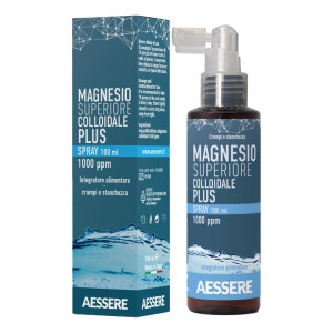 AESSERE Srl Magnesio Superiore Colloidale Plus Spray 1000 Ppm 100 ml