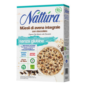 EUROFOOD SpA NATTURA Muesli Avena Ciocc300g
