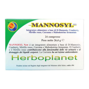 HERBOPLANET Srl MANNOSYL NEW 24CPR