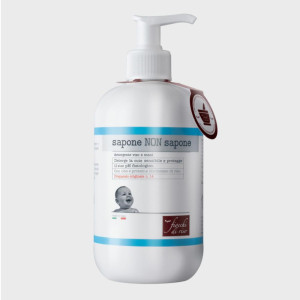 ARTSANA SpA Fiocchi Di Riso Sapone Non Sapone 400ml - Detergente Viso e Mani Senza Sapone - Fiocchi Di Riso