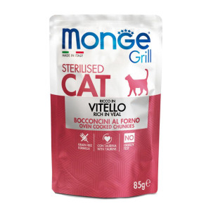 MONGE & C. SpA Monge Grill Sterilised Cat, 85 g
