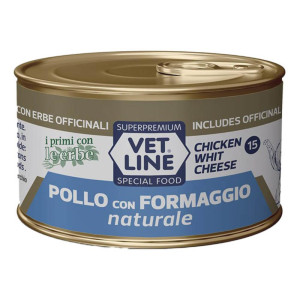 OLISTIKA srl A SOCIO UNICO OLISTIKA VET LINE GATTO POLLO FORMAGGIO 70GR (lattina)