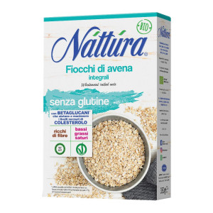 EUROFOOD SpA Náttúra Fiocchi di Avena Integrali Biologici, 350g