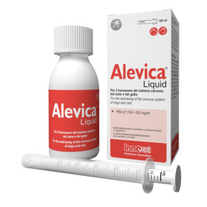 INNOVET ITALIA Srl Alevica Liquid 100ml - Mangime Complementare per Cani e Gatti, Benessere del Sistema Nervoso