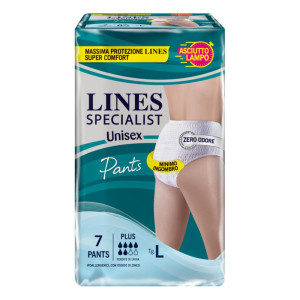 FATER SpA Lines Specialist Derma Protection Pants L Plus, 14 Pezzi