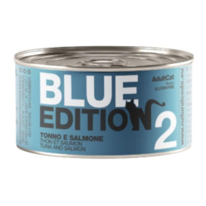 NATURAL LINE Srl NATURAL CODE GATTO LIMITED EDITION 2 TONNO SALMONE 85GR (lattina)