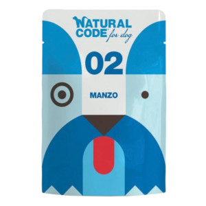 NATURAL LINE Srl NATURAL CODE CANE 02 MANZO 300GR (bustina)
