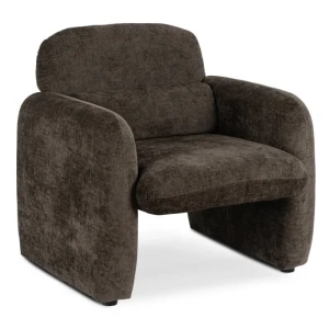 Fotel Wypoczynkowy do Salonu TOGO Brązowy Nowoczesny