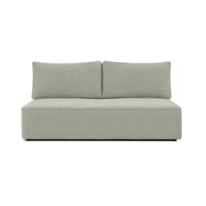Sofa z Funkcją Spania MAVIA Szara Boucle Nowoczesna