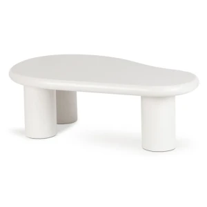 Stolik Kawowy EDME 128 cm Biały Nowoczesny