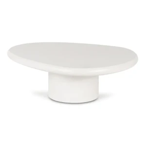 Stolik Kawowy EMILE 110 cm Biały Nowoczesny