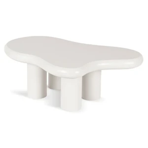 Stolik Kawowy PLAYA 117 cm Biały Nowoczesny