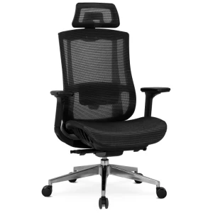 Fotel Biurowy Ergonomiczny Obrotowy DYLAN Czarny