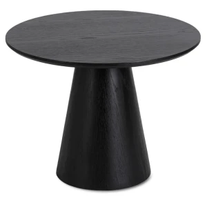 Stolik Kawowy CASSANDER 60 cm Czarny Nowoczesny Loft