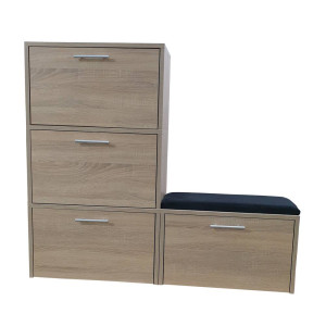 Szafka na buty SNB03 - 80cm - 3 - 1 +siedzisko