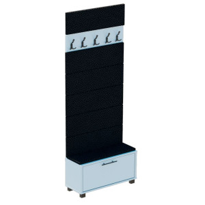 Zestaw 70 cm Szafka na buty SNN10.70 + Wieszak W70x18 + panele ścienne - Nie - samodzielny montaż