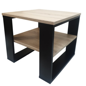 Stolik Kawowy PREMIUM z półką MODEL II- różne wymiary - 50cm - 60cm