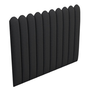 Panel tapicerowany na ścianę - PŁOTEK zaokrąglony - 10 cm - 3 cm - 50 cm
