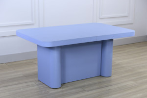 [OUTLET] Stół rozkładany PORTOFINO 160-412 cm (niebieski MAT)