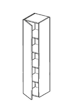 Szafka wisząca - moduł WB 150 cm Briks