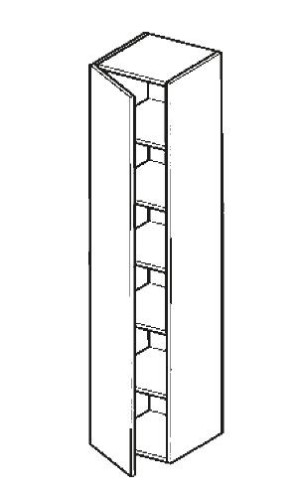 Szafka wisząca - moduł WB 180 cm Briks