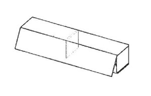 Szafka wisząca - moduł WG 150 cm Briks