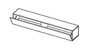 Szafka wisząca - moduł WD 180 cm Briks
