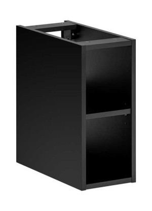 Szafka łazienkowa regał dolny Santa Fe Black 8101