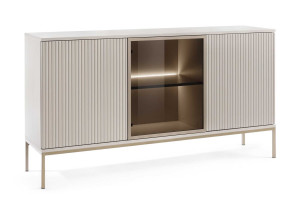 Komoda glamour z oświetleniem Sento K154 kaszmir