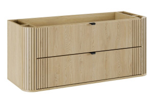 Szafka pod umywalkę 120 cm z szufladami Ovalia Cremona 82-120-46-2S