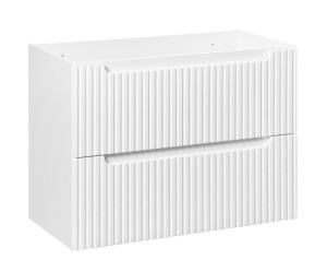 Szafka pod umywalkę 80 cm szuflady Kenzo White D2 82-80-2S