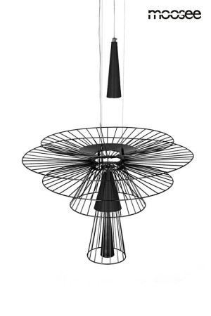 MOOSEE lampa wisząca SESTO czarna