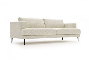 Sofa na metalowych nóżkach LUXE 2 | Kolor do wyboru