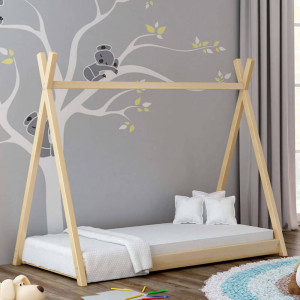 Łóżko pojedyncze TIPI | 80x190 | Kolor do wyboru