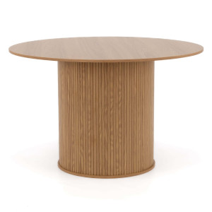 Stół okrągły 120cm YY6700 dąb natural