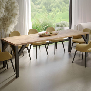 Stół drewniany BALTIKA | 130-240x90 | Kolor do wyboru