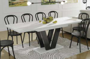 Stół drewniany LARA | 130-210x80 | Kolor do wyboru