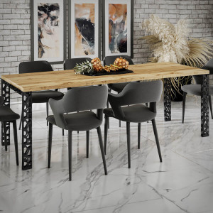 Stół drewniany MATIO | 130-220x80 | Kolor do wyboru