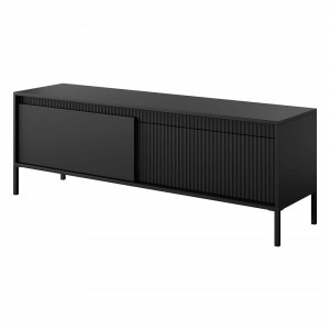 Szafka RTV SENSO 153 2D (D) | Czarny