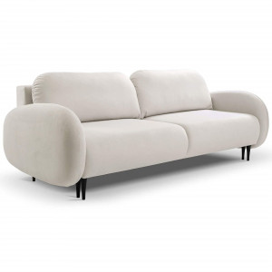Sofa z funkcją spania SOFT | Tkanina Castel | Kolor do wyboru