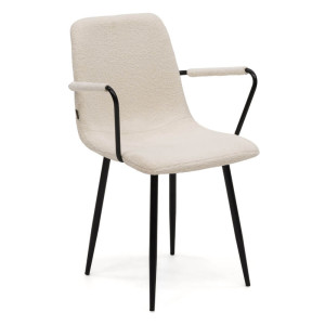 Krzesło C-962 | Boucle | Beżowy | OUTLET