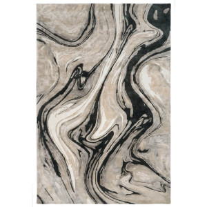 Dywan nowoczesny BLUR Black