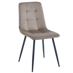Krzesło tapicerowane DC-6402 | welur | Cappuccino #9