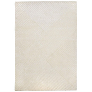 Dywan z wiskozy SIERRA Ivory | Kremowy
