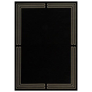 Dywan ROYAL Black | Łatwoczyszczący | Czarny