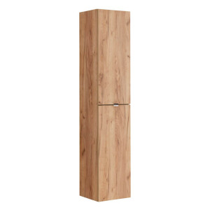 Szafka wysoka 2 drzwi | Kolekcja Capri Oak | Dąb Złoty Craft